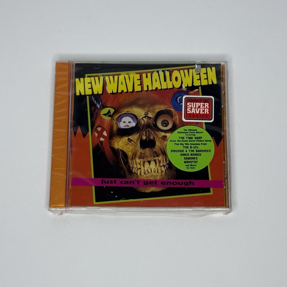 New Wave Halloween Just Can't Get Enough CD 1998 Rhino Oingo Boingo Misfits